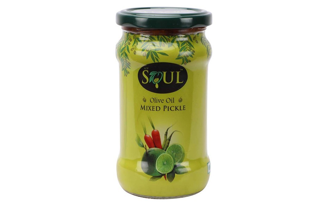 Soul Olive Oil Mixed Pickle   Jar  300 grams